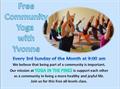 2015 Community Yoga Free